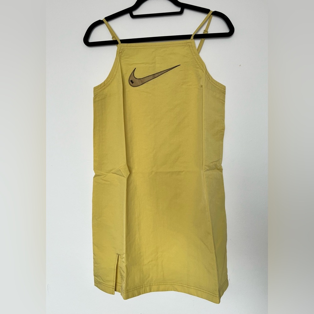 NIKE yellow mini dress